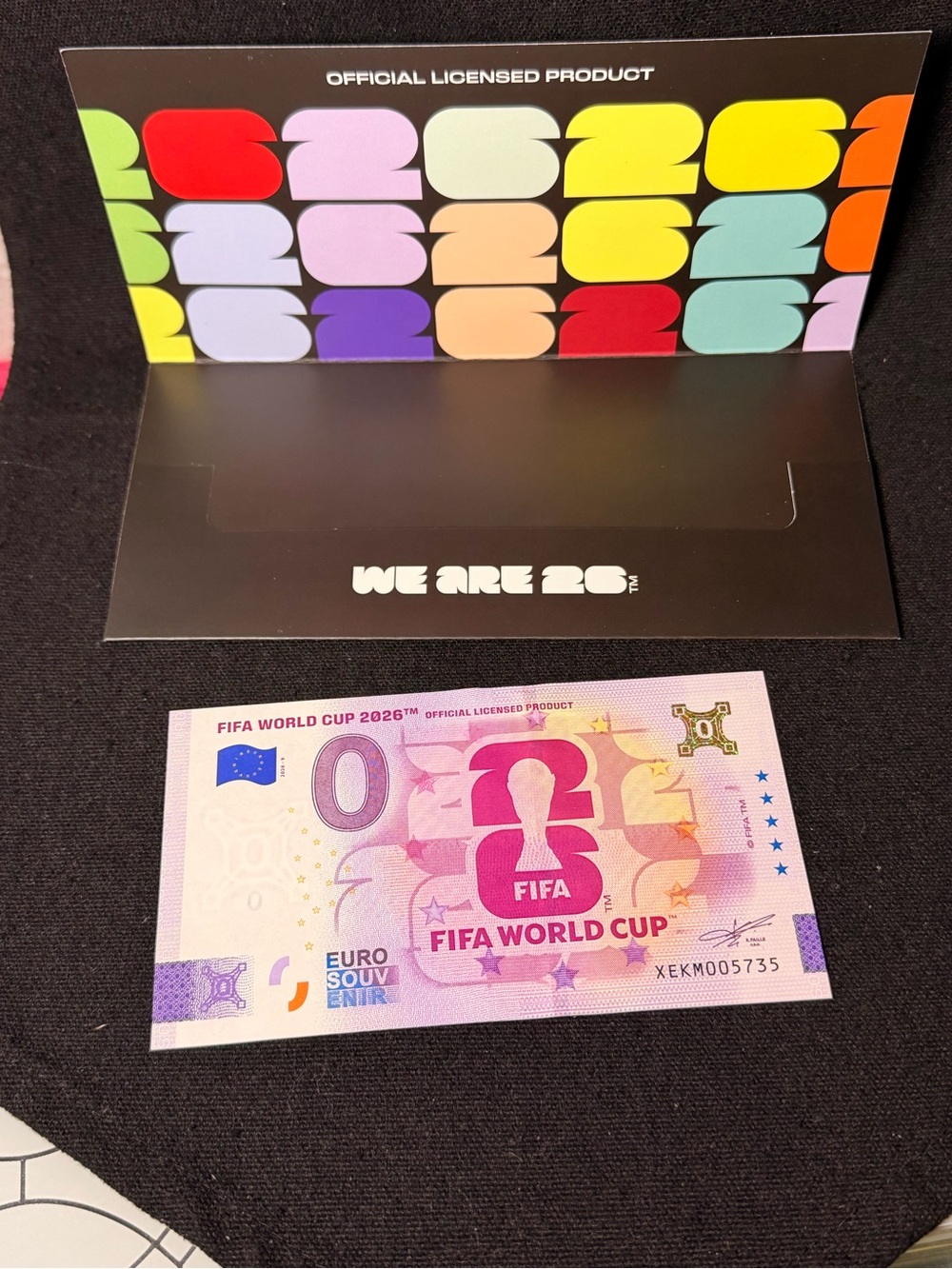 FIFA World Cup 2026™ Souvenir Note – Pink by FIFA